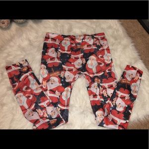 Size Large women’s Christmas leggings